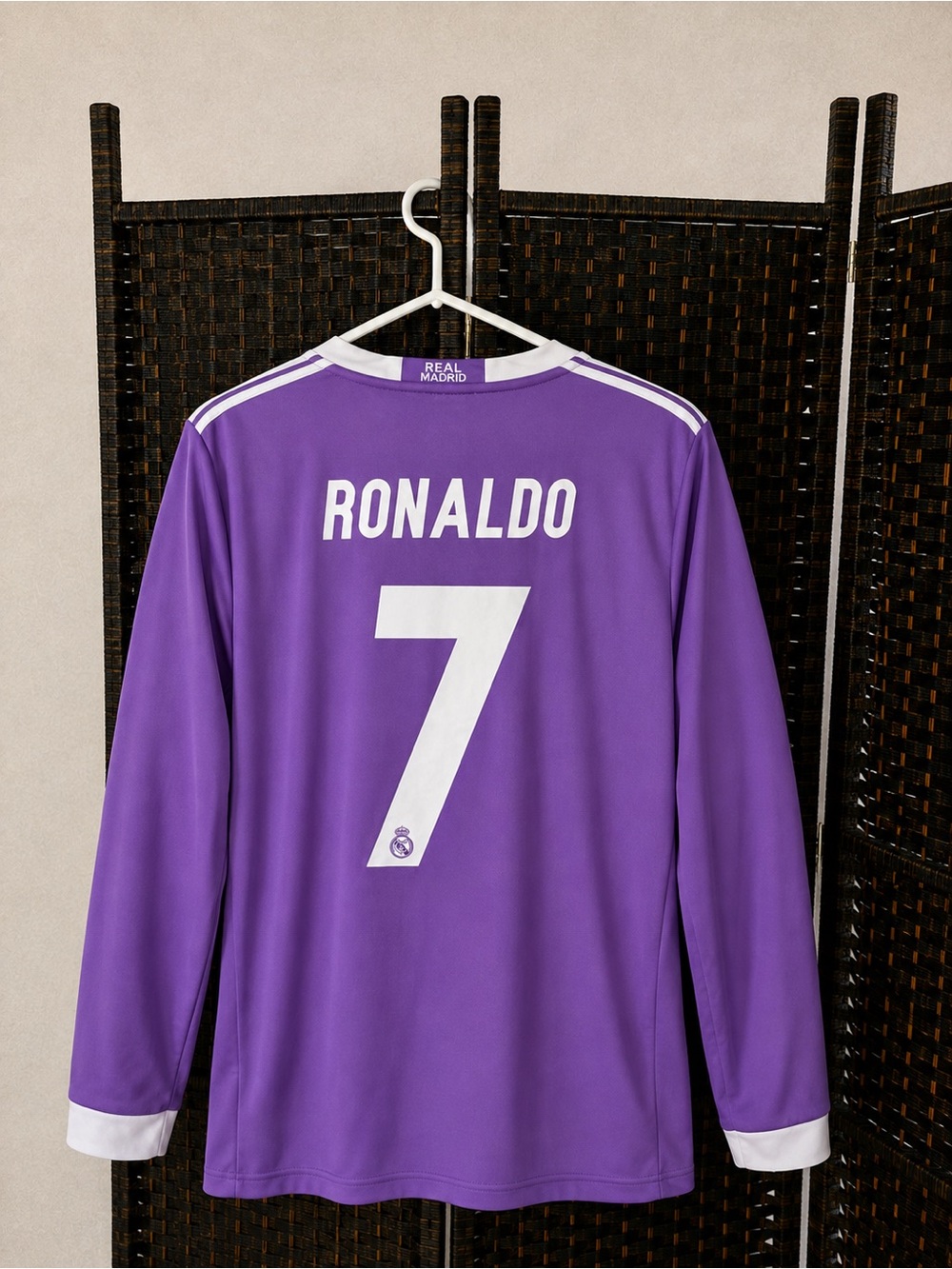 Cristiano Ronaldo Real Madrid Soccer Jersey 16-17 Retro